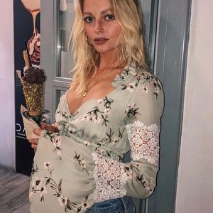 Stone Cold Fox - Crop Blouse